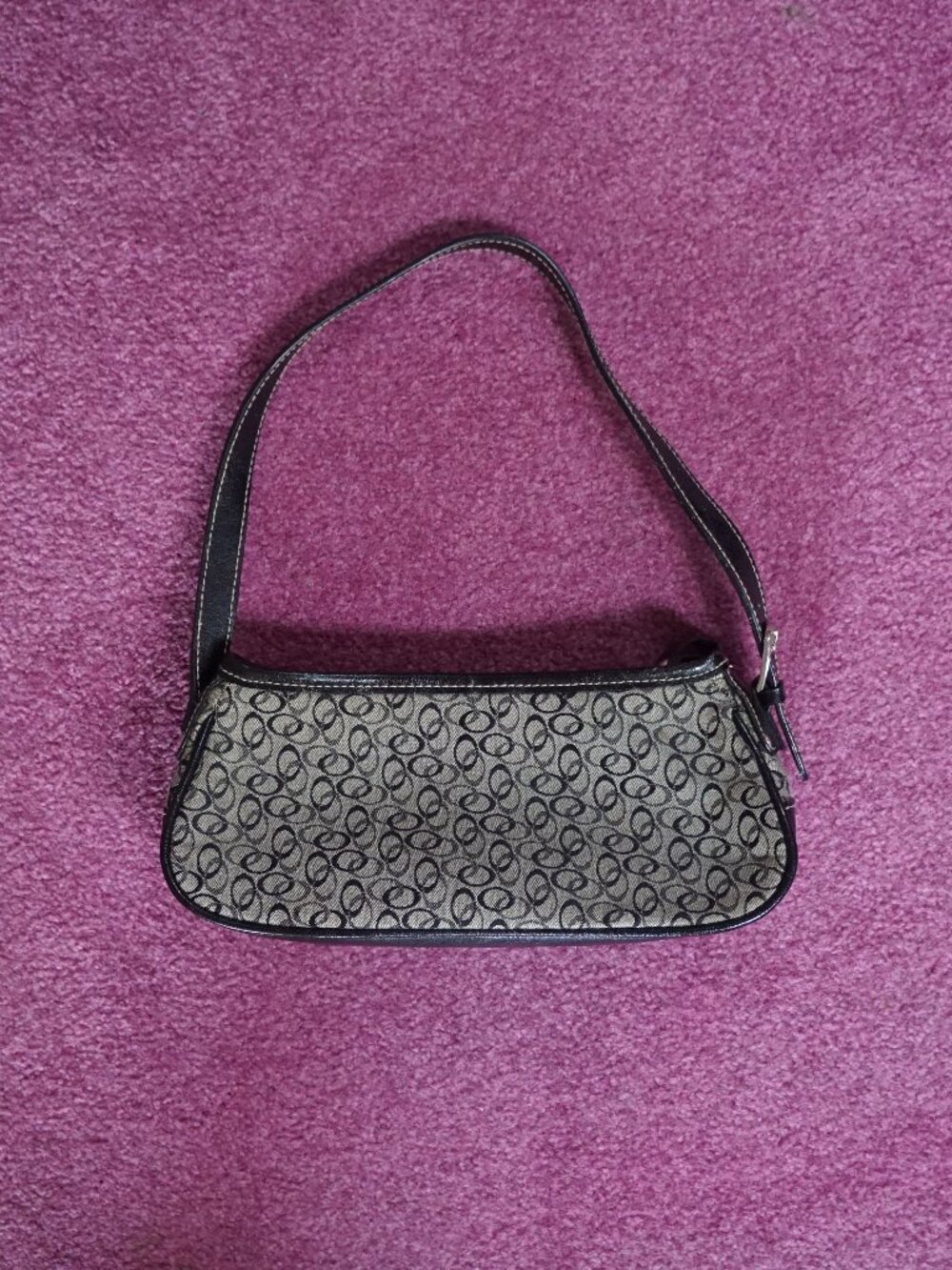 Black & Gray Mini Shoulder Bag 🖤🩶